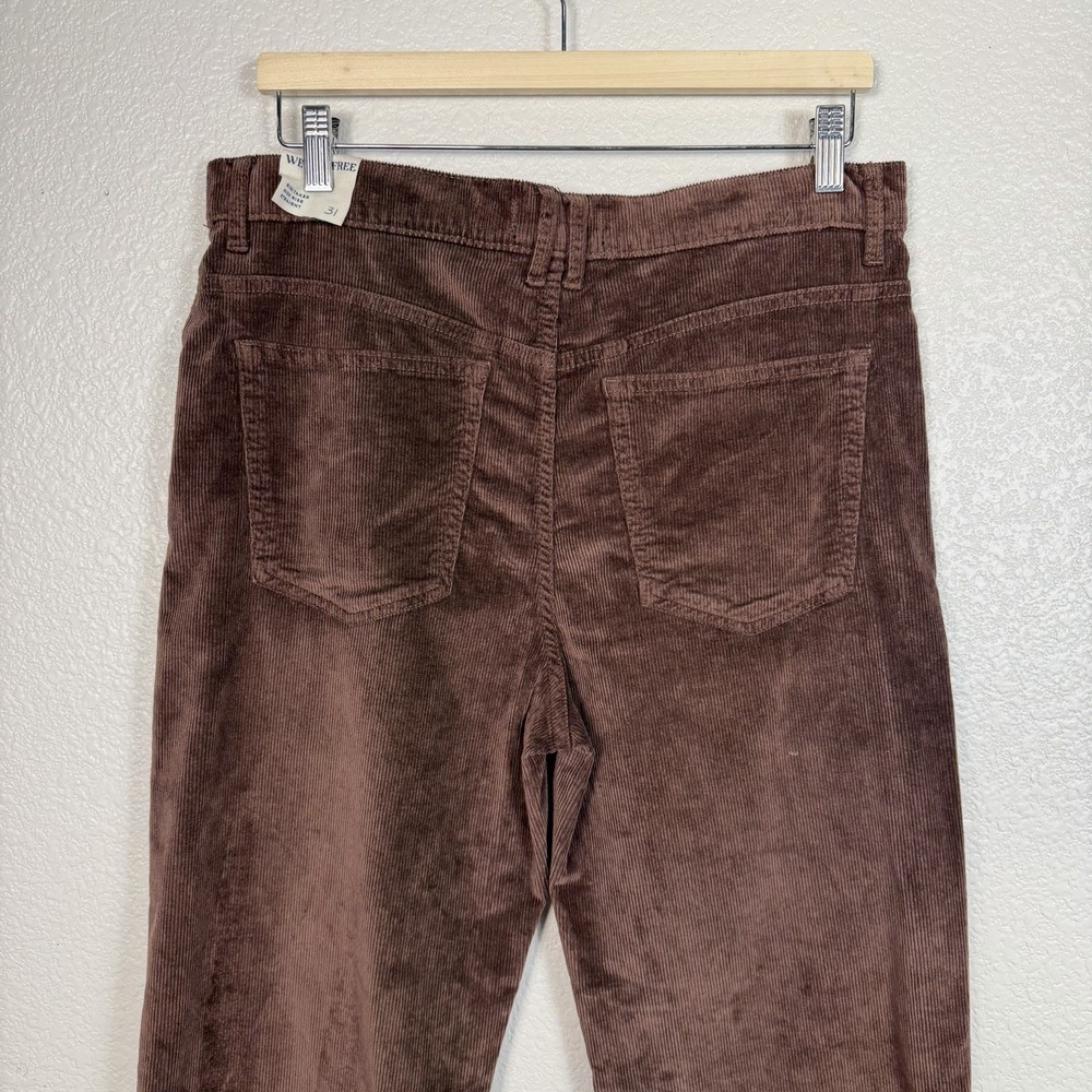 Free People NEW We The Free Risk Taker High Rise Straight Corduroy Pant Size 31 - Picture 7 of 15